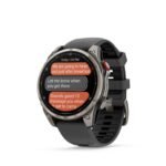 Garmin Fenix 8 Pro 47mm AMOLED Sapphire Edition Titanium with Graphite + Black Band - Image 6
