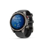 Garmin Fenix 8 Pro 47mm AMOLED Sapphire Edition Titanium with Graphite + Black Band - Image 7