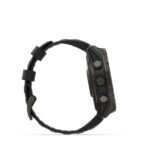 Garmin Fenix 8 Pro 51mm AMOLED Sapphire Edition Carbon Grey Titanium with Black + Pebble Grey Band - Image 15
