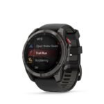 Garmin Fenix 8 Pro 51mm AMOLED Sapphire Edition Carbon Grey Titanium with Black + Pebble Grey Band - Image 3