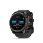 Garmin Fenix 8 Pro 51mm AMOLED Sapphire Edition Carbon Grey Titanium with Black + Pebble Grey Band - Image 4