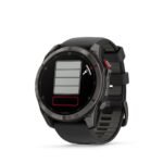 Garmin Fenix 8 Pro 51mm AMOLED Sapphire Edition Carbon Grey Titanium with Black + Pebble Grey Band - Image 5