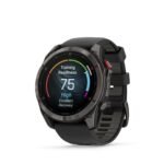 Garmin Fenix 8 Pro 51mm AMOLED Sapphire Edition Carbon Grey Titanium with Black + Pebble Grey Band - Image 9