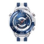 Huawei Watch Ultimate 2 (Blue with Blue & White Fluoroelastomer Strap) - Image 2