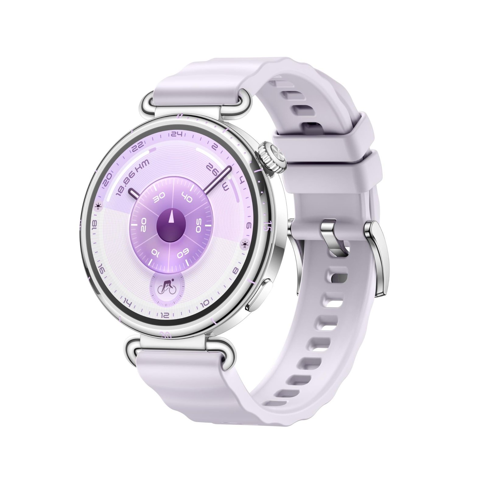 895783-Product-0-I-639119127605095074.jpg Huawei Watch GT 6 41mm (Purple Fluoroelastomer Strap) - Image 1