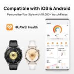 Huawei Watch GT 6 41mm  (Purple Fluoroelastomer Strap) - Image 8