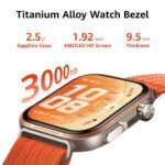 HUAWEI WATCH FIT 5 Pro (Gradient Orange Nylon Strap) - Image 4