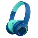 PowerLocus PLED Kids Bluetooth Headphone (Blue)