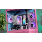 Thermaltake Horizon Prime Gaming Desktop PC (AMD 5600 / RTX 4060 / 16GB RAM) - Bubble Pink Edition - Image 6