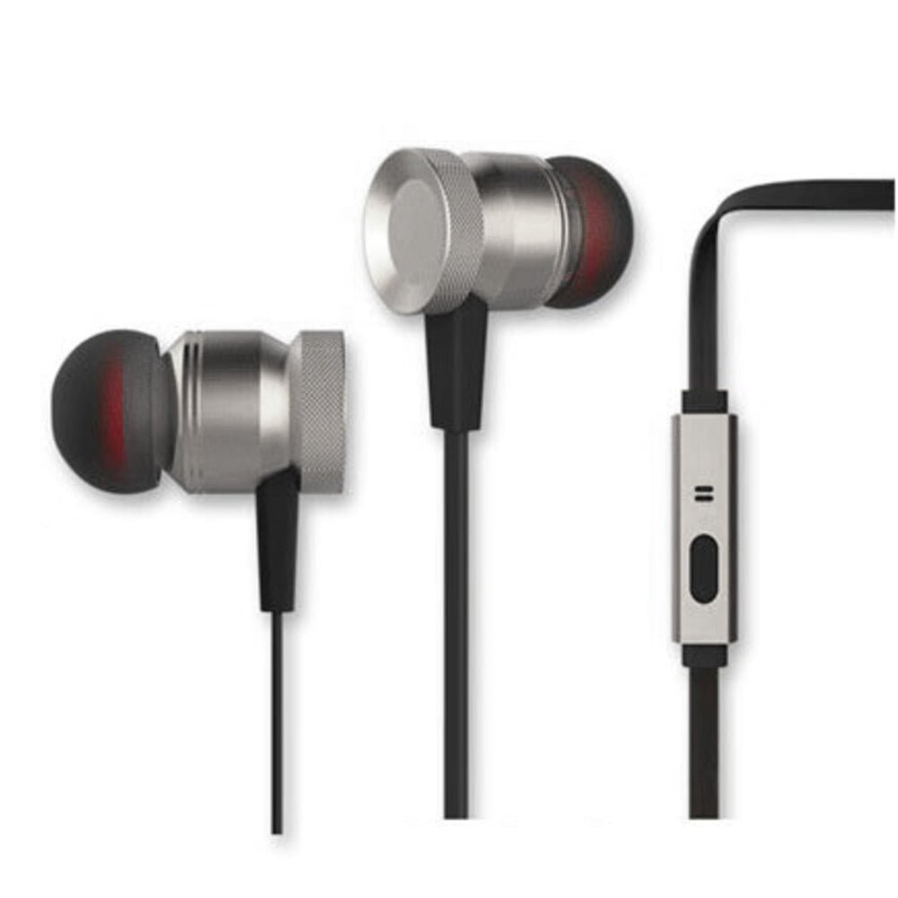 8fe276ad1dbf44ea958fd38c6b711ed3.jpg Sansai Stereo Earphones (Metallic Silver) - Image 1