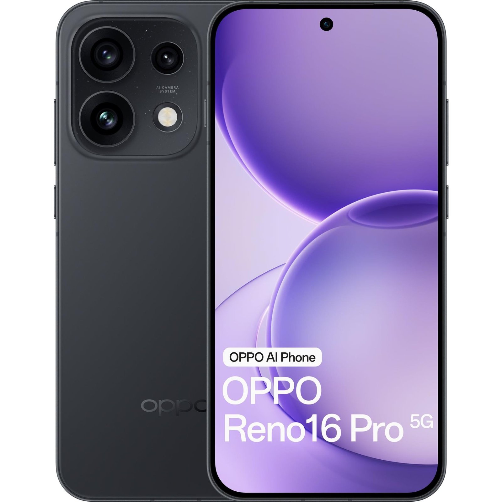 902223-Product-0-I-639185545802617727.jpg OPPO Reno16 Pro 5G 512GB (Starlight Black) - Image 1