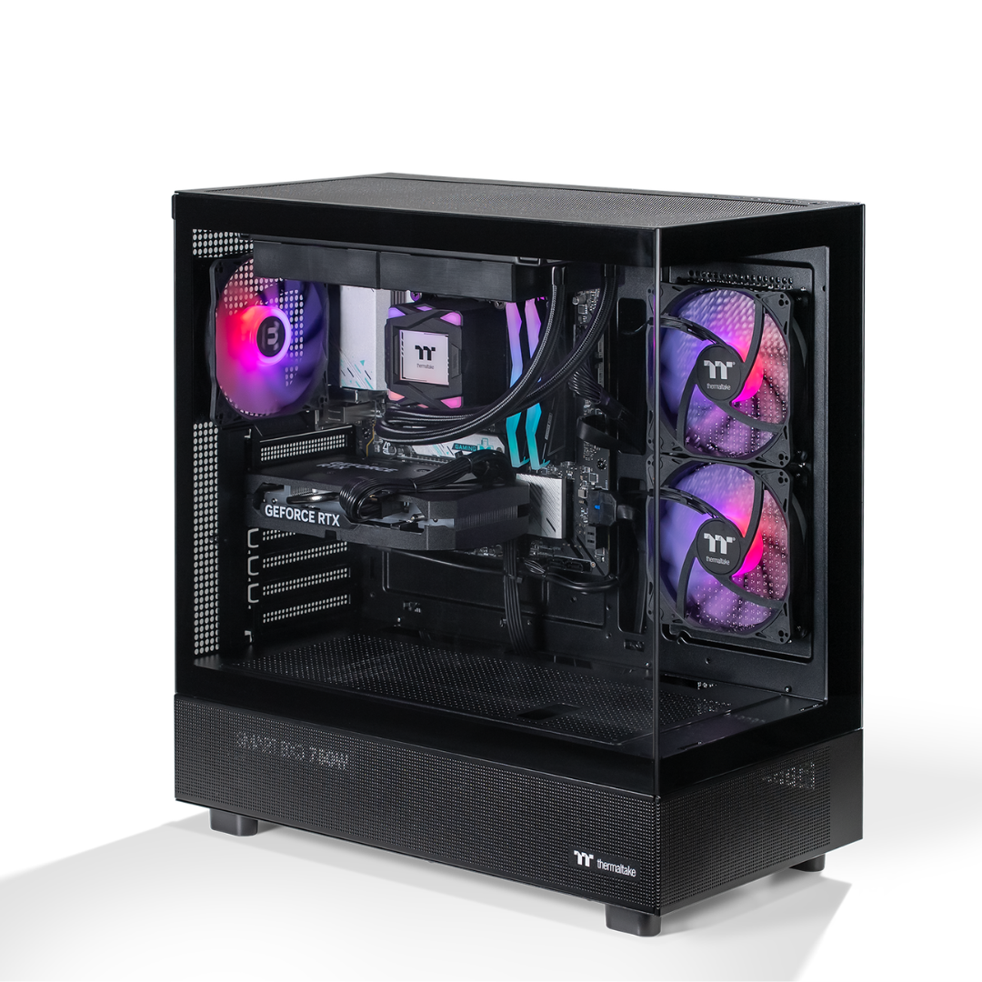 9025c110ce514fe1bd5bc2d65946eb30.png Thermaltake Horizon V2 Gaming Desktop PC (AMD 7500F / RTX 5060 / 32GB RAM) - Image 1