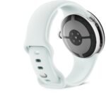 Google Pixel Watch 5 41mm LTE (Polished Silver/Fog Active Band 2nd Gen) - Image 4