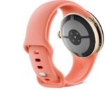 Google Pixel Watch 5 41mm LTE (Champagne Gold/Canyon Active Band 2nd Gen) - Image 4