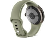 Google Pixel Watch 5 41mm LTE (Satin Pyrite/Olive Active Band 2nd Gen) - Image 4