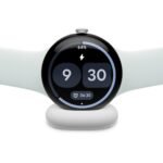 Google Pixel Watch 5 45mm (Polished Silver/Fog Active Band 2nd Gen) - Image 5