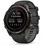 Garmin fenix 9 Pro 47mm (Carbon Grey DLC Titanium with Black/Pebble Grey Silicone Band) - Image 5