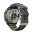 Garmin fenix 9 Pro 47mm Solar Titanium Pebble Grey Silicone Band - Image 3