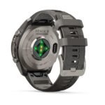 Garmin fenix 9 Pro inReach Solar 47mm with Titanium with Pebble Grey Silicone Band - Image 3
