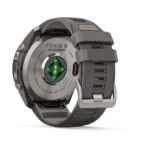Garmin fenix 9 Pro inReach Solar 51mm Titanium with Pebble Grey Silicone Band - Image 3