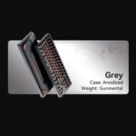 Qwertykeys QK&ATK HEX80 8K HE Wired Magnetic Custom Keyboard (Anodized Gray) - Image 2