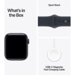 Apple Watch SE 3 44mm Midnight Aluminium Case GPS + Cellular Sport Band (S/M) [2026] - Image 9