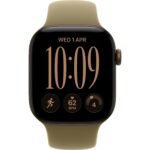 Apple Watch Series 12 42mm Dark Bronze Aluminium Case GPS Sport Band - (S/M) [Olive] - Image 2