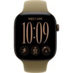 Apple Watch Series 12  42mm Dark Bronze Aluminium Case GPS Sport Band (M/L)  [Olive] - Image 2