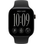 Apple Watch Series 12 46mm Black Aluminium Case GPS Sport Band (S/M) [Black] - Image 2