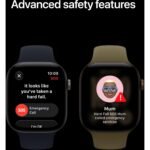 Apple Watch Series 12 42mm Space Grey Aluminium Case GPS + Cellular Sport Band (S/M)[ Navy Blue] - Image 7