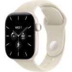 Apple Watch Series 12 42mm Pearl White Ceramic Case GPS + Cellular  Sport Band  (M/L) [Sand]