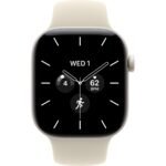 Apple Watch Series 12 42mm Pearl White Ceramic Case GPS + Cellular  Sport Band  (M/L) [Sand] - Image 2