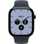 Apple Watch Series 12 46mm Night Blue Ceramic Case GPS + Cellular  Sport Band  (M/L) [Navy Blue] - Image 2