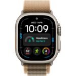 Apple Watch Ultra 4 49mm Natural Titanium Case  GPS + Cellular Alpine Loop (M) [Desert] - Image 2