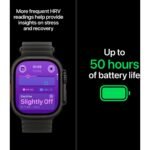 Apple Watch Ultra 4 49mm Natural Titanium Case  GPS + Cellular Alpine Loop (M) [Desert] - Image 5