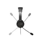 KENSINGTON Headset USB-A Mono with Mic and Volume Control Black - Image 3