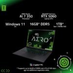 GIGABYTE AERO X16 | RTX 5060 | Ryzen Al 7 350 | Gaming Laptop - Image 9