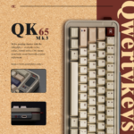 Qwertykeys QK65 Mk3 Prebuilt Wireless Mechanical Keyboard (Retro Console) - Image 10