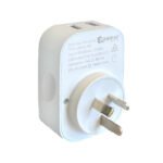 Sansai Worldwide Travel Adaptor USB-C+A UK/USA/Europe to AU/NZ Plug - Image 3