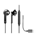 Sansai Type-C Stereo Headset (Black) - Image 2