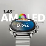 HiFuture AIX Amoled Stainless Steel Smartwatch (Titanium Silver) - Image 4