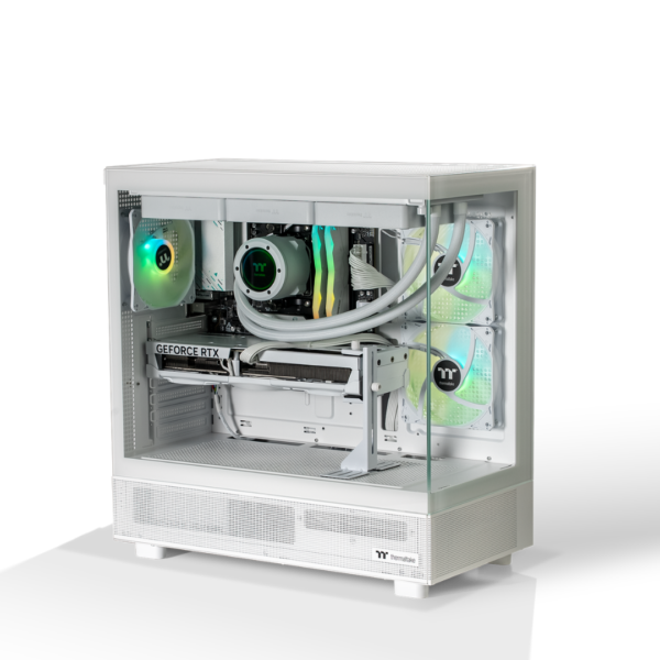 Thermaltake Horizon Xtreme V2 Snow Gaming Desktop PC (AMD 7800X3D / RTX 5080 / 32GB RAM)