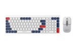 Havit Dual-Mode Wireless 2.4Ghz + Bluetooth Keyboard and Mouse (White) - Image 2