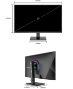 ENGLAON 27″ QHD 165Hz Gaming Monitor - Image 8
