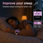 V-Fitness Smart Watch – GPS with 2.1” AMOLED Display (Pink) - Image 4