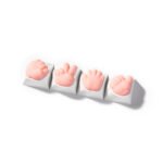 Keychron Finger Guessing Game Artisan Keycap 1u - Image 3