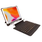 Laser Wireless Keyboard Case for iPad 10.2" (Black) - Image 2