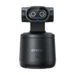 Emeet PIXY Wireless AI PTZ 4K Streaming Camera Portable Black 8H Battery