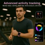 V-Fitness Smart Watch – GPS with 2.1” AMOLED Display (Pink) - Image 2