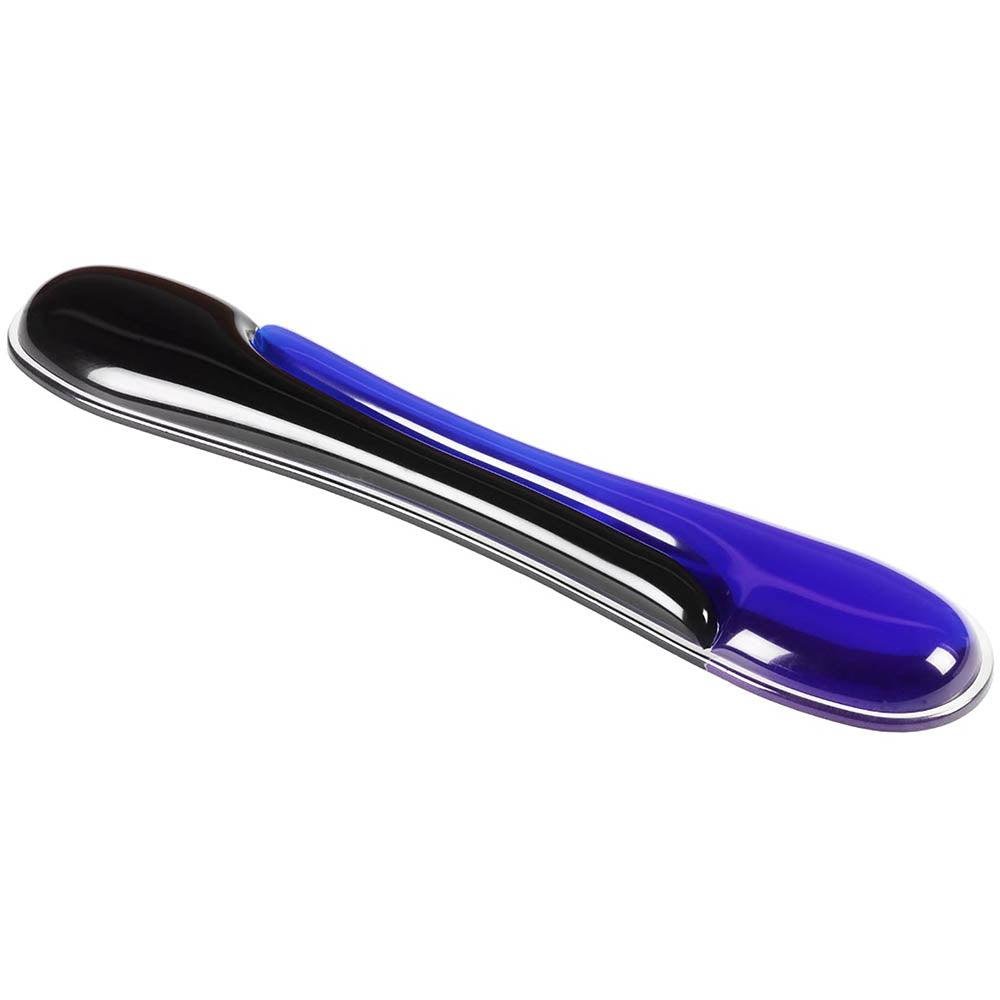 c33f68e816754d289709e658260e6c02.jpg Kensington Duo Gel Wrist Rest Keyboard Black/Blue - Image 1